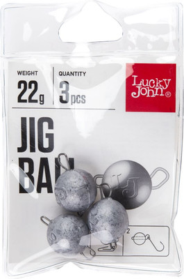 Набор грузил рыболовных Lucky John Pro Series Jig Ball / LJJB-022 -