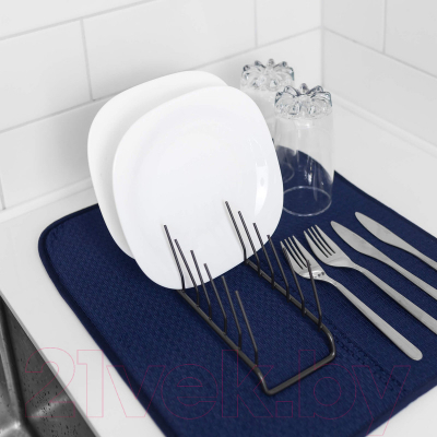 Коврик для сушки посуды Swed house Disktorkmatta MR3-63 (синий)
