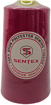 Швейные нитки Sentex 100% полиэстр 50/2 5000 ярдов 1077 (1шт)