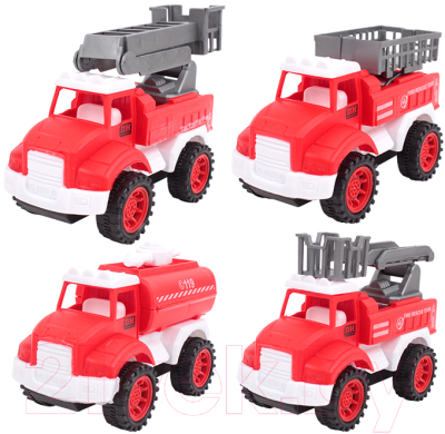 Набор игрушечной техники Darvish City Fire Engine / SR-T-3856-1