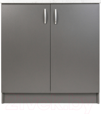 Шкаф-стол кухонный Doma Орса 800x600x850 (графит)