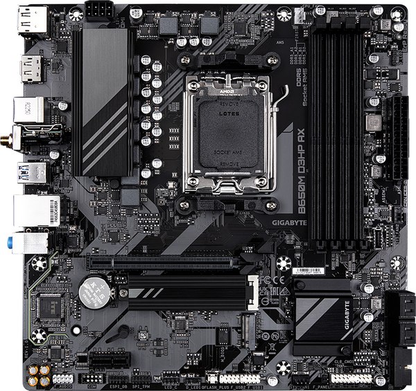Материнская плата Gigabyte B650M D3HP AX