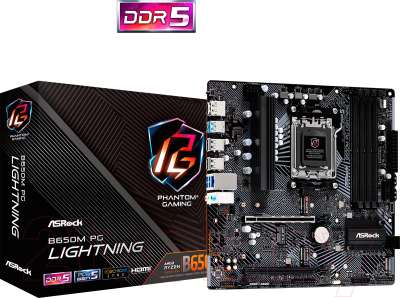 Материнская плата AsRock B650M PG Lightning