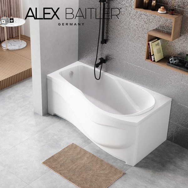 Купить Ванна акриловая Alex Baitler Orta R 150x90 в Молодечно