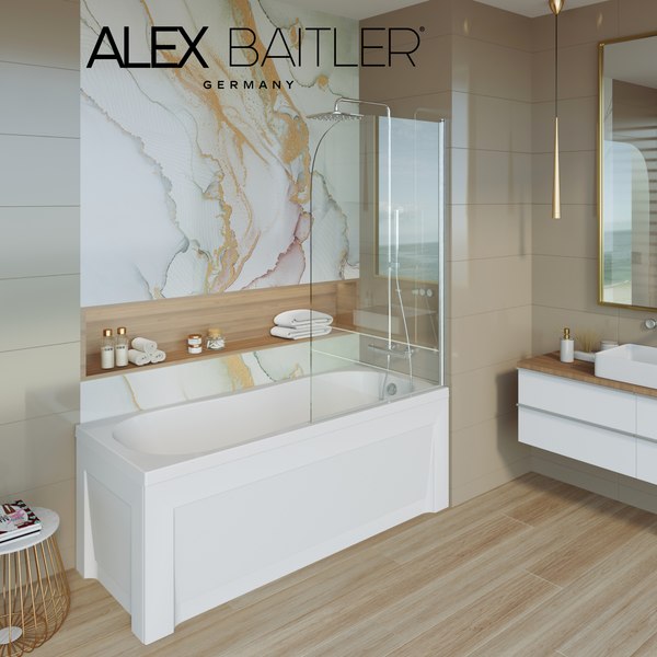 Купить Ванна акриловая Alex Baitler Victoria 170x70  