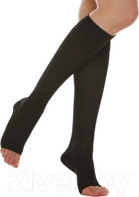 Изображение товара Чулки компрессионные Центр Компресс До колена 2 кл.к. (р.5, черный)