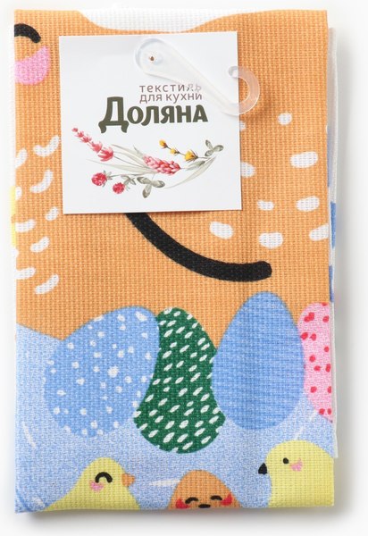 Полотенце Доляна Счастливой пасхи / 10202604