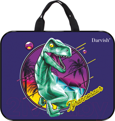 Папка-портфель Darvish Тираннозавр / DV-14012-8