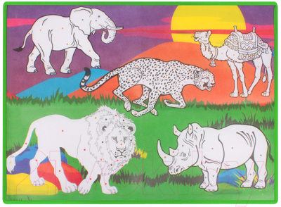 Раскраска Darvish Животные Африки / SR-14215