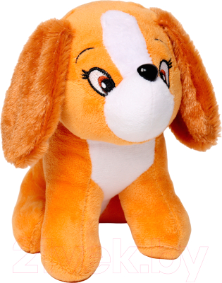 Мягкая игрушка Sima-Land Собака / 9954587 (светло-коричневый)