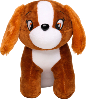 Мягкая игрушка Sima-Land Собака / 9954588 (темно-коричневый) - 