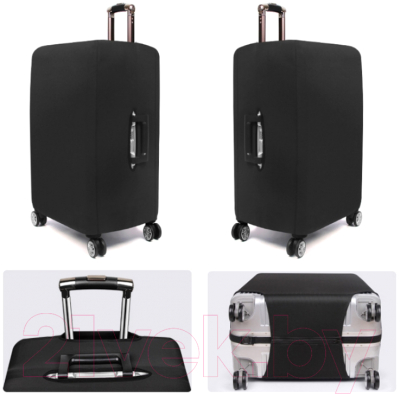 Чехол для чемодана DoubleW TBD0602961203F (L, фиолетово-красный)
