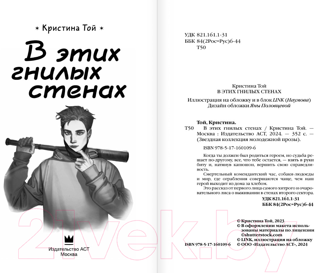 Художественная книга АСТ В этих гнилых стенах / 9785171601096 (Той К.) — фото 2