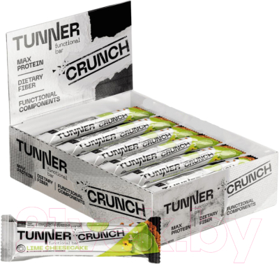 Набор протеиновых батончиков Tunner Candy Лаймовый чизкейк / TU982364 (5x40г)