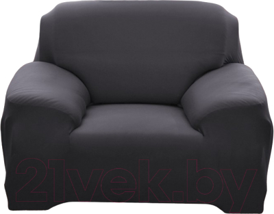 Чехол на кресло Mio Tesoro С наволочкой 90-140см / TBD076162901P (серебристо-серый)
