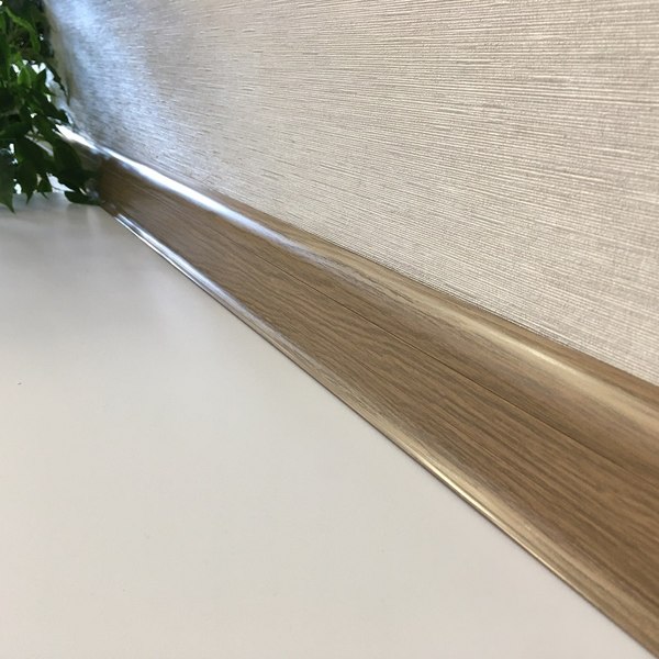 Плинтус LinePlast ПВХ 58мм L012 (2.2м, дуб рустик)