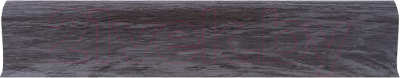 Плинтус LinePlast ПВХ 58мм L039 (2.2м, граб темный)