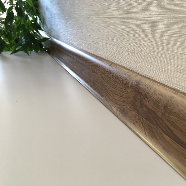 Плинтус LinePlast ПВХ 58мм L041 (2.2м, сукупира)