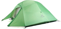 Палатка Naturehike Сloud Up NH18T030-T 20D / 6927595765685 (зеленый) - 