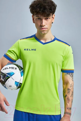 Футбольная форма Kelme Football Suit / 8351ZB1158-918 (2XL, салатовый)