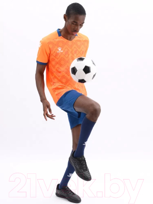 Футбольная форма Kelme Football Suit / 8151ZB1006-907 (3XL, оранжевый/синий)
