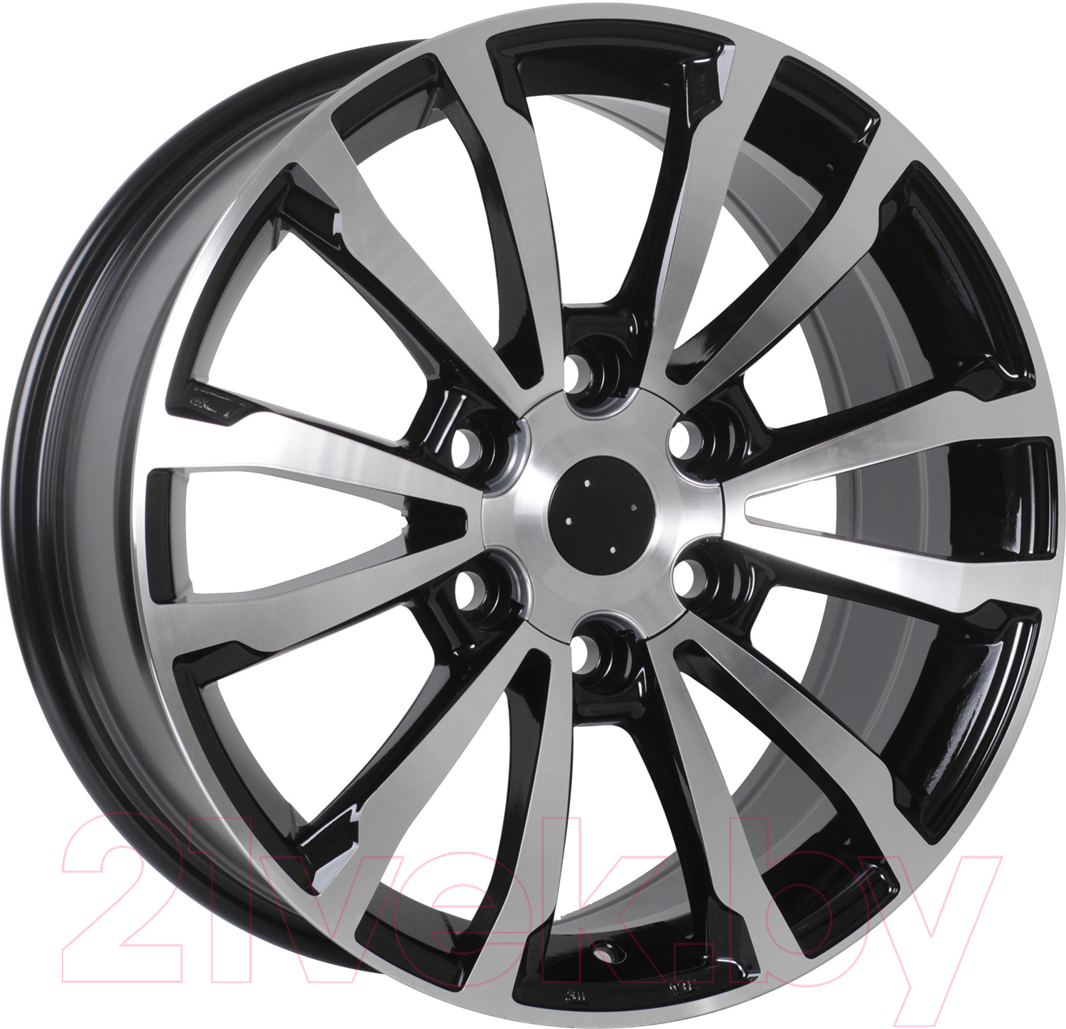 Литой диск Replay HV20 R18x7.5" 6x139.7мм DIA 75.1мм ET 42мм BKF