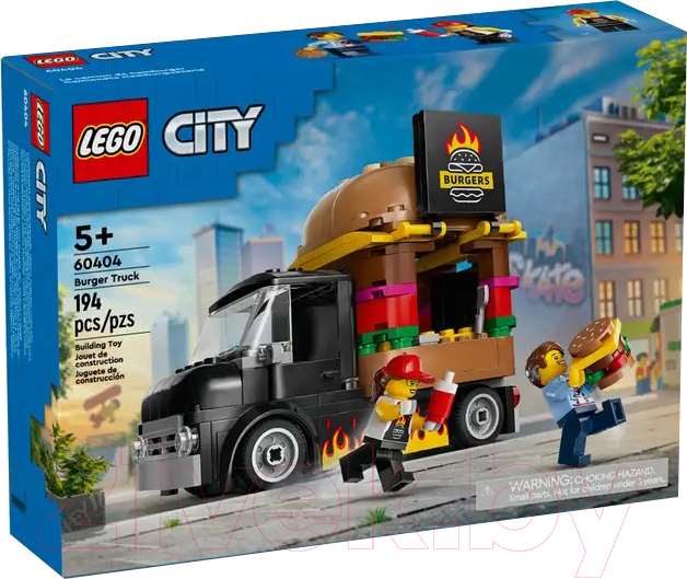 Конструктор Lego City Vehicles Грузовик-бургер 60404