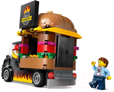 Конструктор Lego City Vehicles Грузовик-бургер 60404