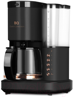 Капельная кофеварка BQ CM7002 (черный/розовое золото)