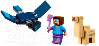 Конструктор Lego Minecraft Экспедиция Стива в пустыню 21251