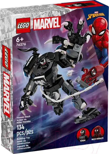 Конструктор Lego Spider-Man Venom Mech Armor vs. Miles Morales 76276