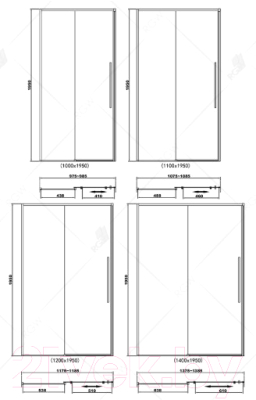 Купить Душевая дверь RGW SV-12-B / 32321214-14 в Бобруйске