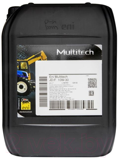 Трансмиссионное масло Eni Multitech 80W/10W30 JD F/18