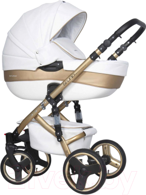 Детская универсальная коляска Riko Brano Ecco 2 в 1 (gold white)