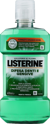 Ополаскиватель для полости рта Listerine Свежая мята (600мл)