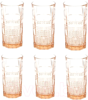 Набор стаканов Luminarc Dallas Pink 10P9164 (6шт)