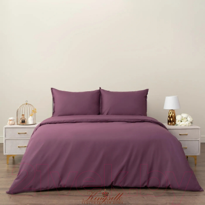 Комплект постельного белья Siberia Home Сэнди 2 сп / Сиб-2х-Сэн-фл (фиолетовый)