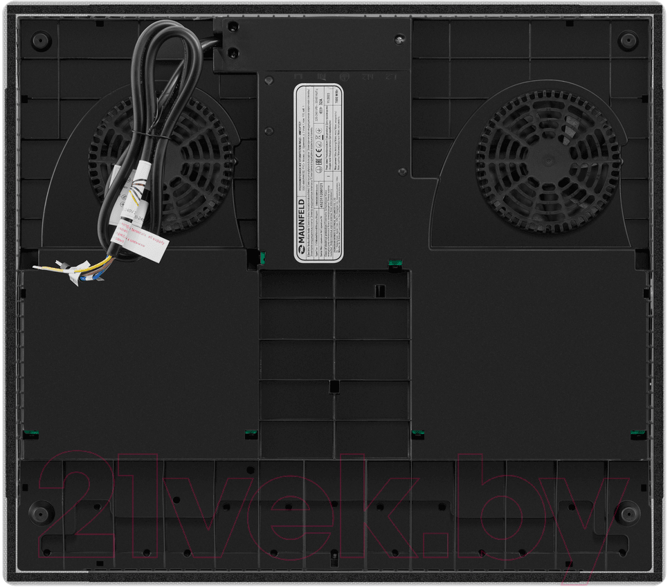 Индукционная варочная панель Maunfeld CVI604SBEXWH Inverter