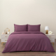 Комплект постельного белья Siberia Home Сэнди Евро / Сиб-Евро-Сэн-фл (фиолетовый) - 