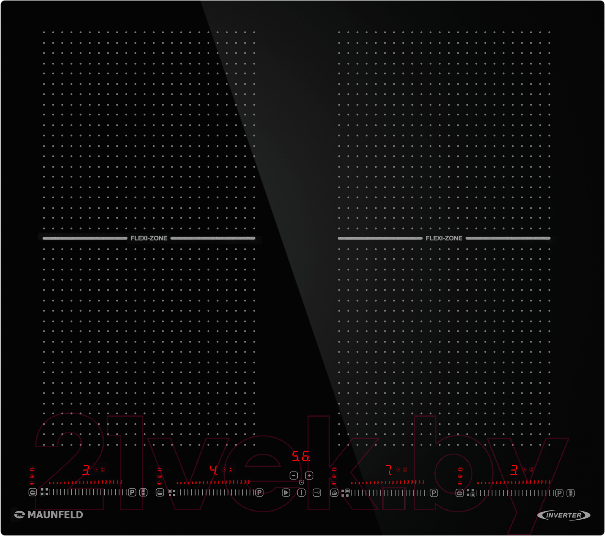 Индукционная варочная панель Maunfeld CVI594SF2BK Inverter