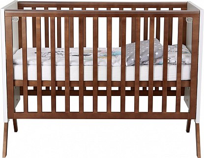 Детская кроватка Polini Kids Porto 1300 / 0002571.165 (белый/дуб крафт)