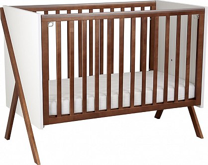 Детская кроватка Polini Kids Porto 1300 / 0002571.165 (белый/дуб крафт)