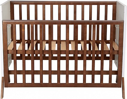 Детская кроватка Polini Kids Porto 1300 / 0002571.165 (белый/дуб крафт)