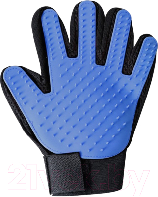 Массажная перчатка Pet Paws EDA005508401 (черный/синий)