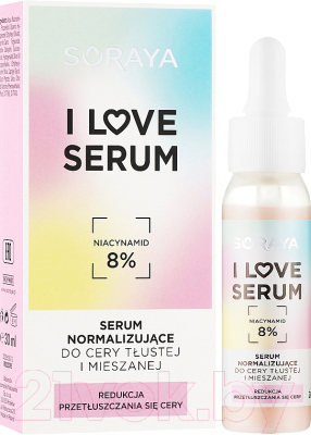 Сыворотка для лица Soraya I Love Serum Нормализующая (30мл)