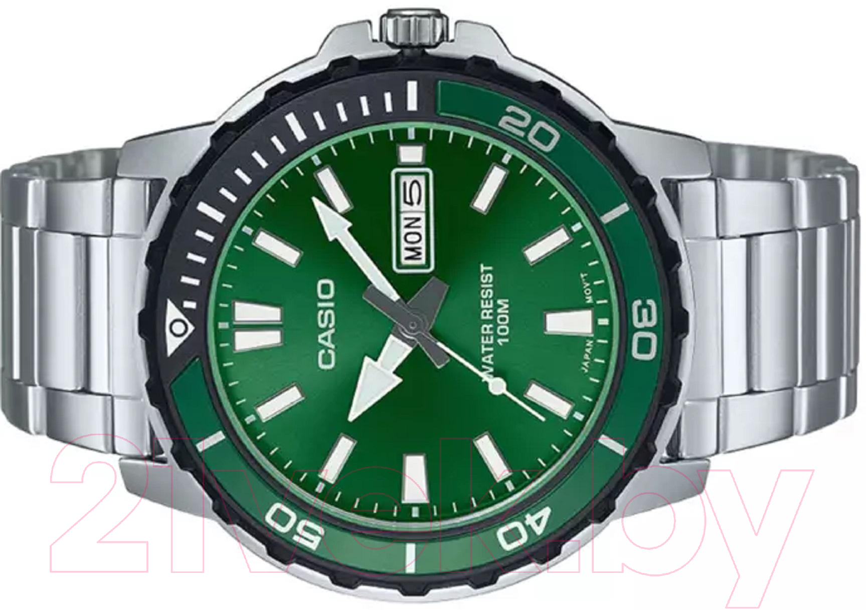 Часы наручные мужские Casio MTD-125D-3A — фото 3