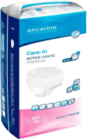 Трусы впитывающие для взрослых Encarine Premium 6 капель Large (30шт) - 