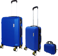 Набор чемоданов Swed house Safari Vaska MR3-777 (синий) - 