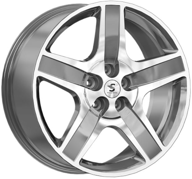 Литой диск SKAD КР008 Jetour X90 Plus 20x8.5" 5x108мм DIA 60.1мм ET 43мм (Diamond Gloss Graphite)