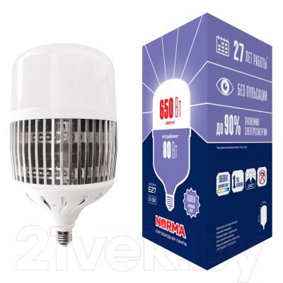Лампа Uniel LED-M80-80W/6500K/E27/FR/NR / UL-00006796